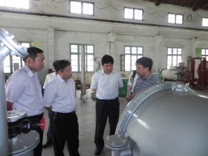 市领导考察